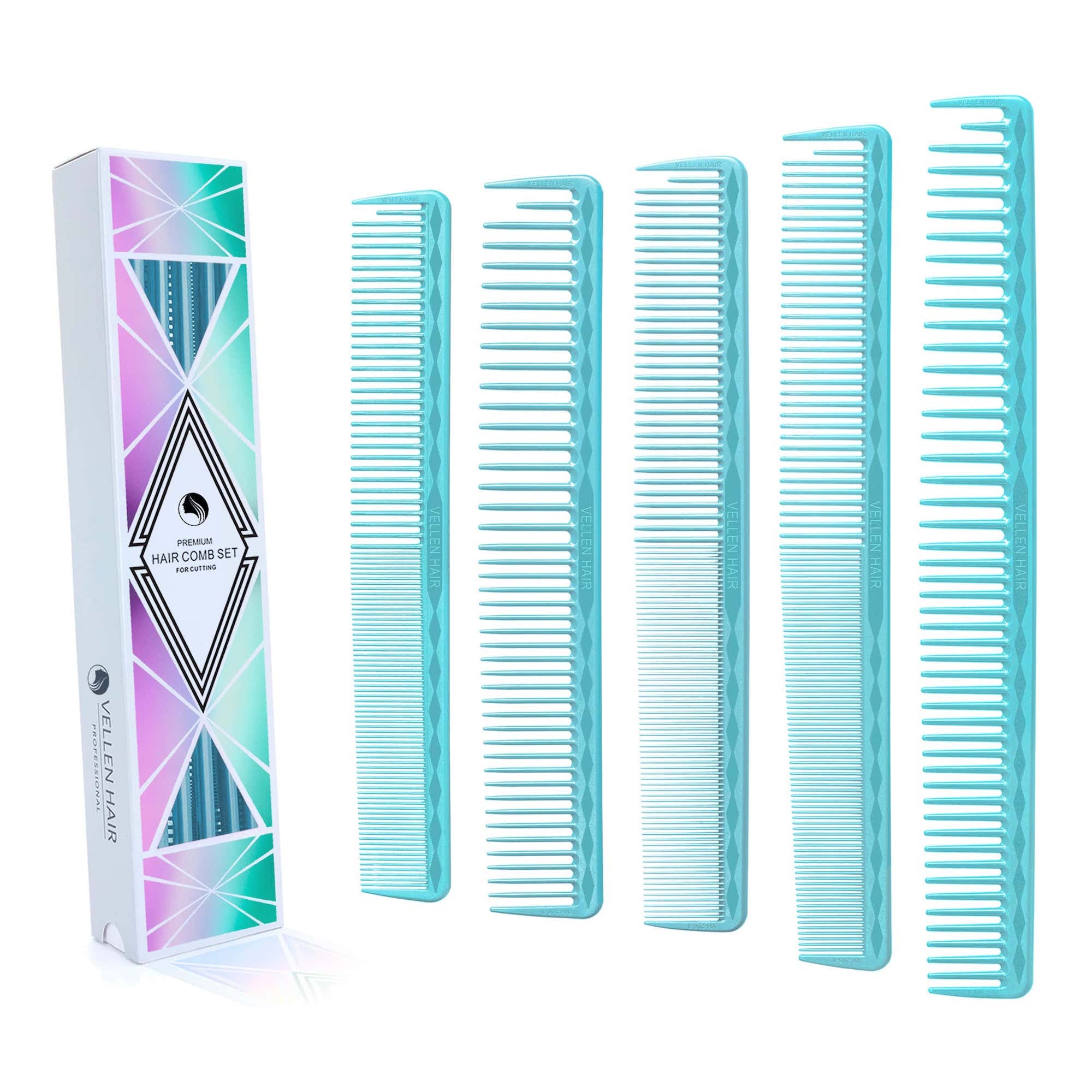 Vellen Hair® Ultimate Schneidekamm - 5 Größen - Blau