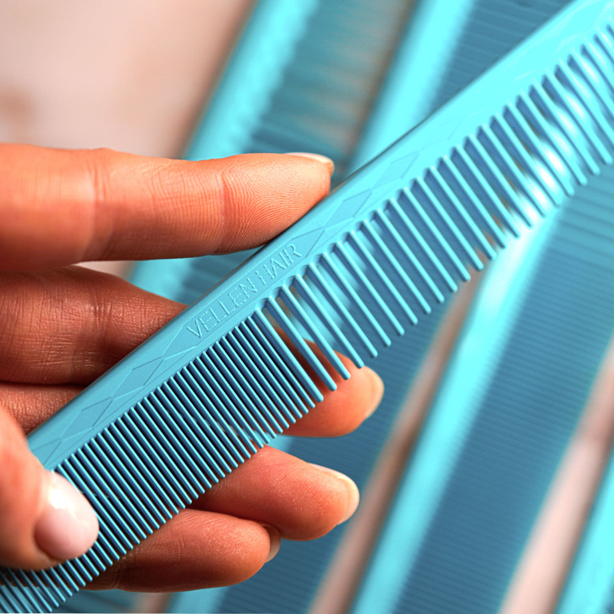 Vellen Hair® Ultimate Schneidekamm - 5 Größen - Blau