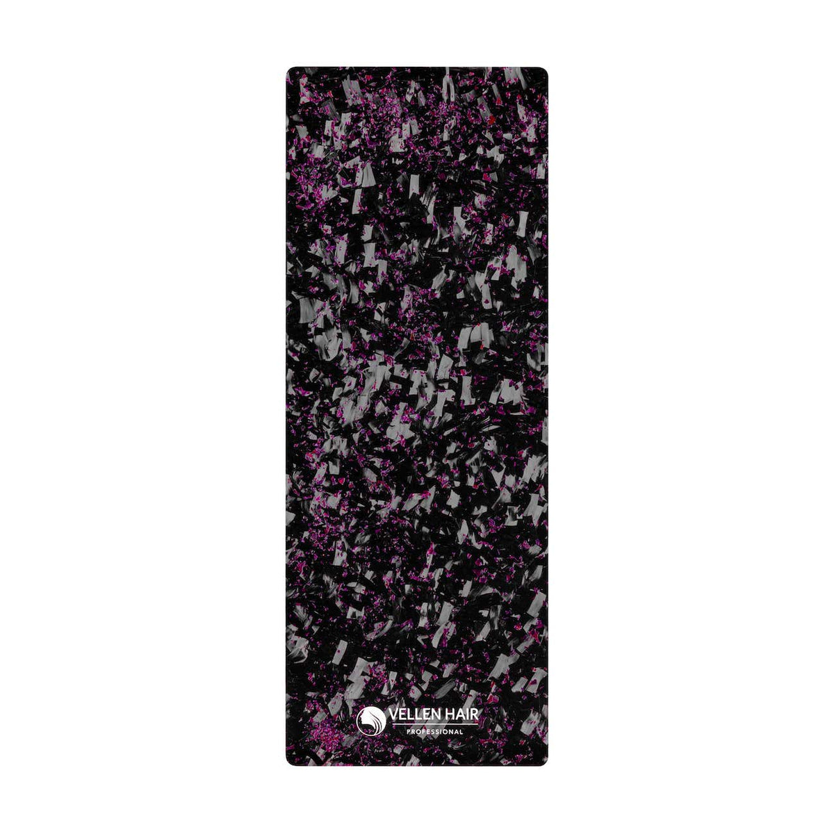 VELLEN HAIR® Professionelles Forged Carbon Strähnchenbrett - Balayage Board - 13cm x 35cm (Geschnittene-Carbonfasern)