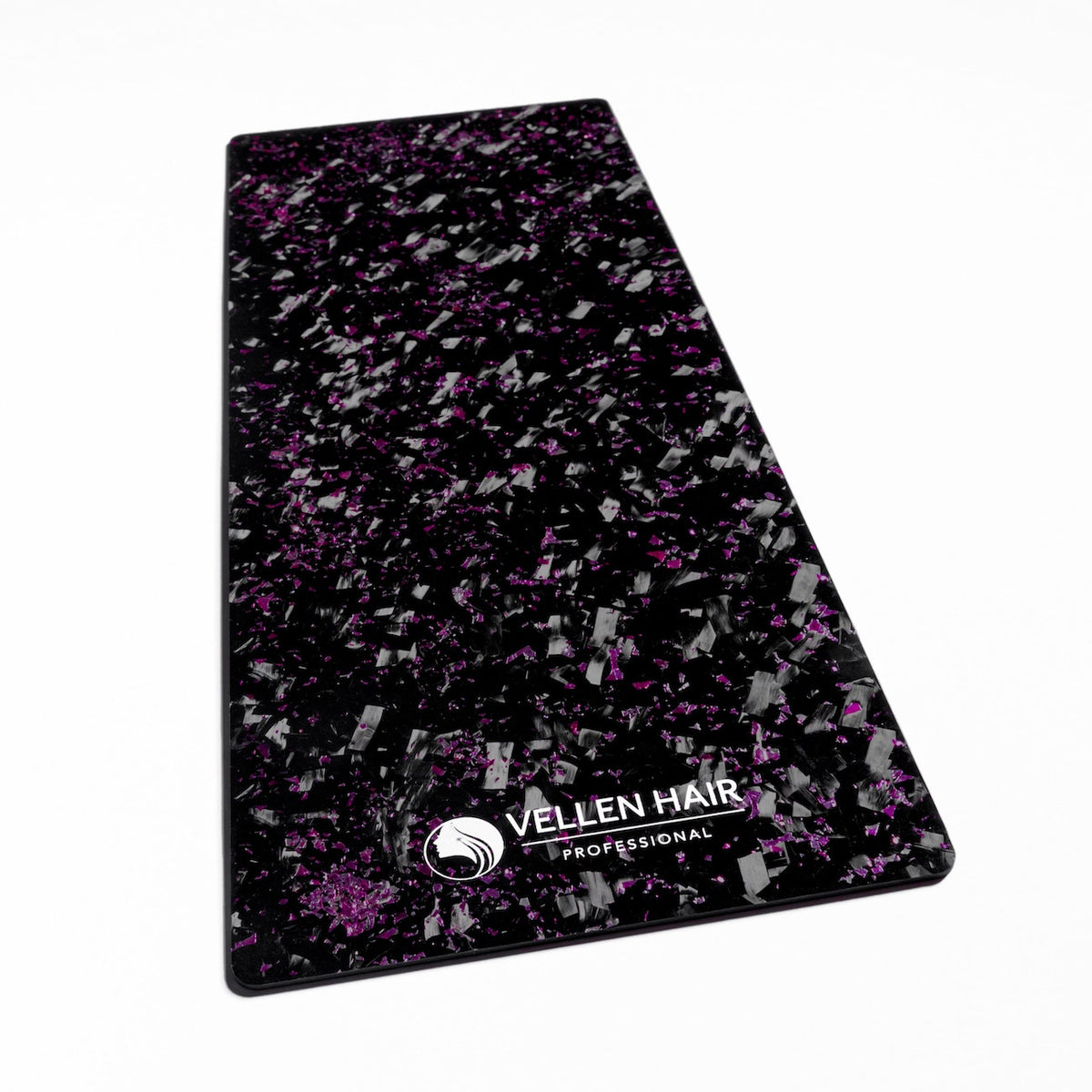 VELLEN HAIR® Professionelles Forged Carbon Strähnchenbrett - Balayage Board - 13cm x 35cm (Geschnittene-Carbonfasern)