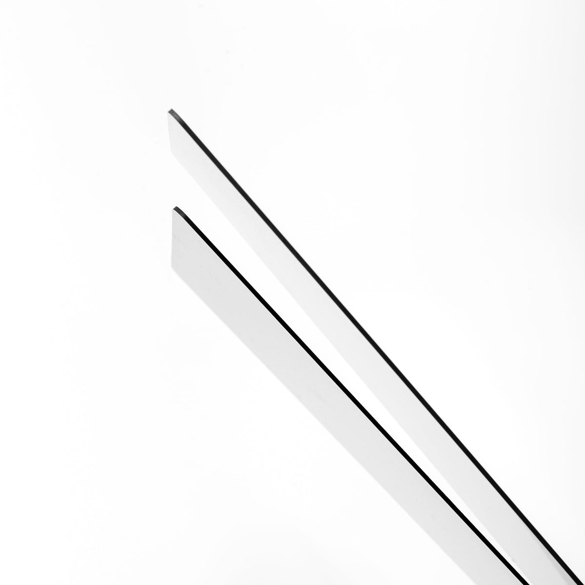 VELLEN HAIR® Professionelles Forged Carbon Strähnchenbrett - Balayage Board - 13cm x 35cm (Geschnittene-Carbonfasern)