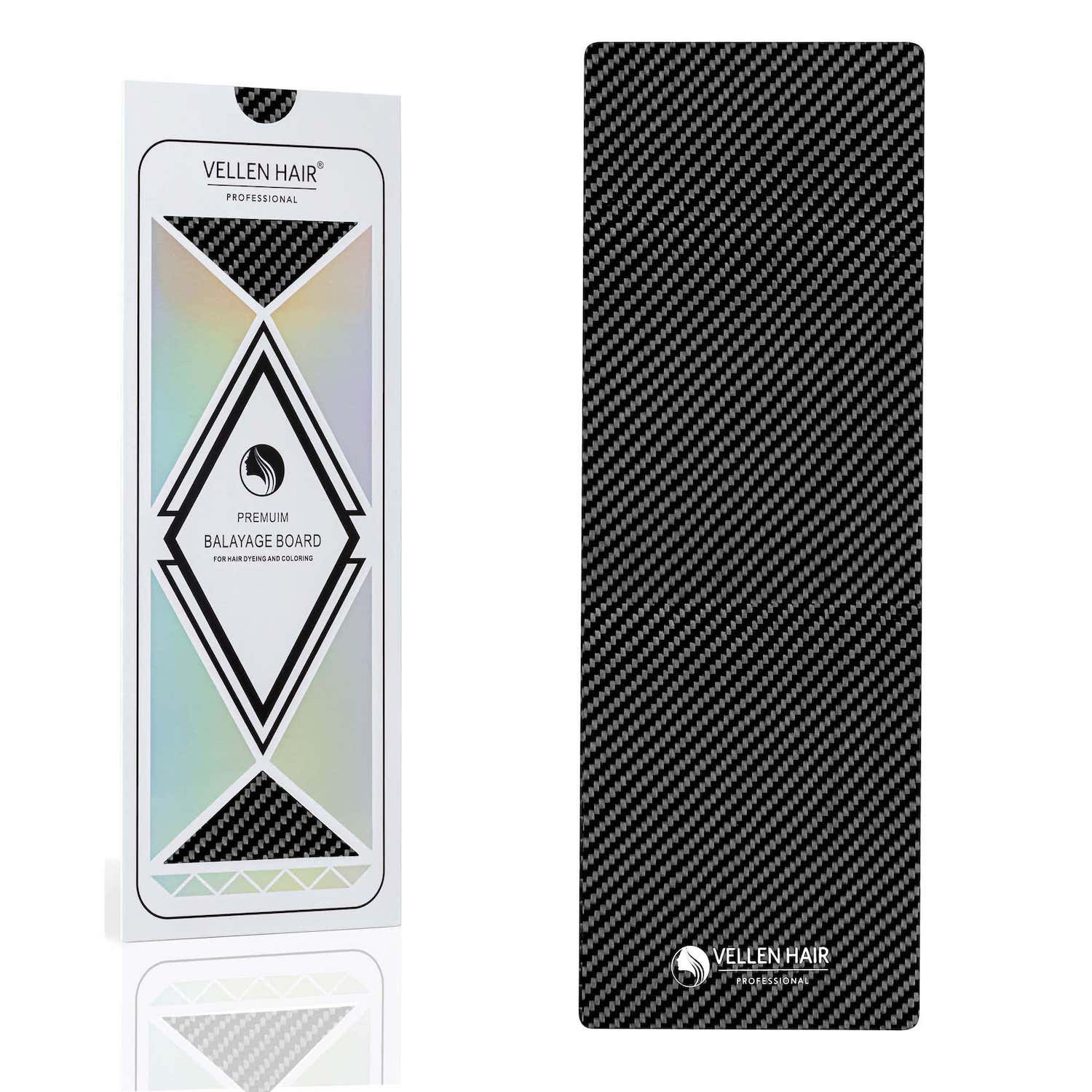 VELLEN HAIR® Professionelles Carbon Strähnchenbrett - Balayage Board