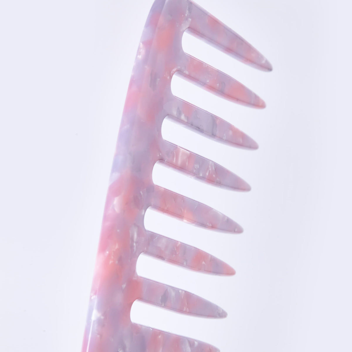 Vellen Hair Kamm aus Celluloseacetat 19 cm - Sanfte Entwirrung &amp; Styling für lockiges &amp; enges Haar