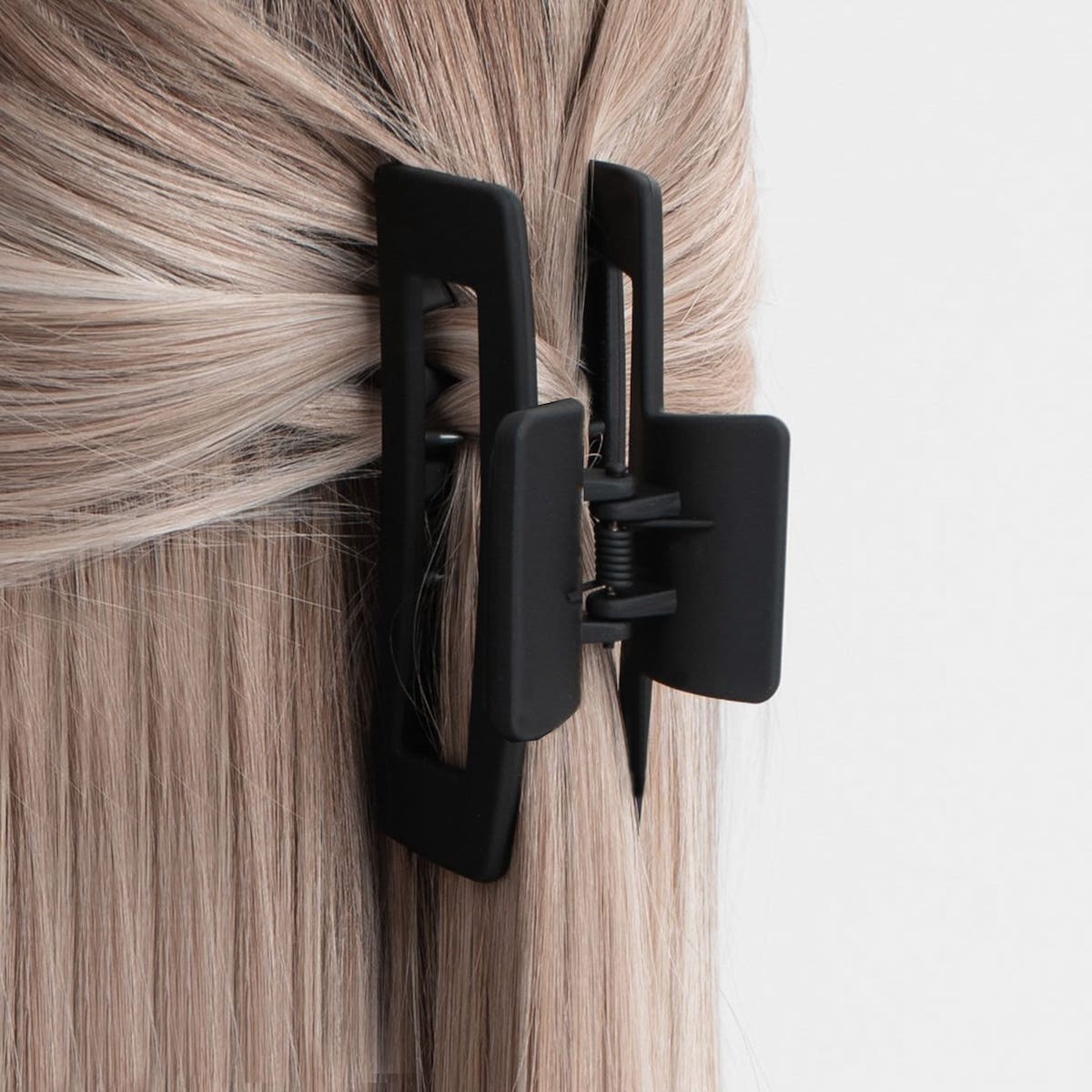 Vellen Hair Große Haarklammern – 4er Pack, Matte Oberfläche, Rutschfeste Haarklammern für Dickes Haar