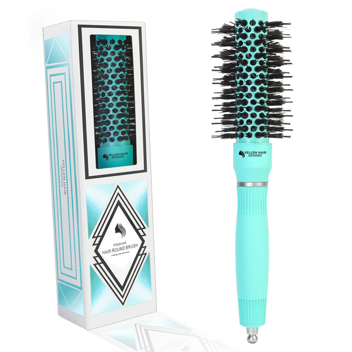 Vellen Hair Keramik/Ionen Haar Rund-Haar-Bürste 25 mm