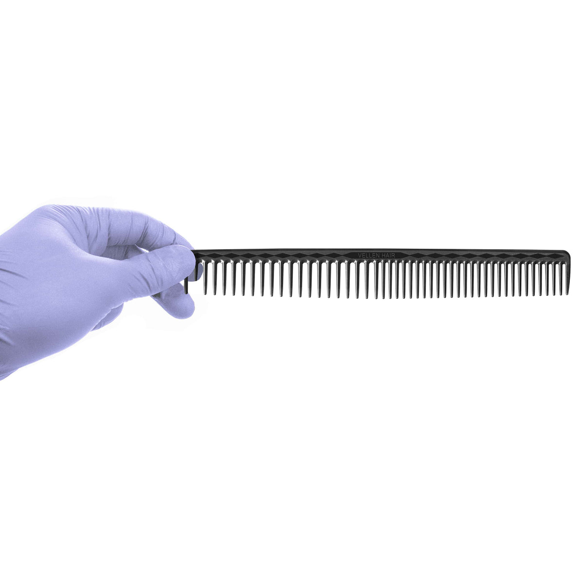 Vellen Hair® Professioneller Ultimate Schneidekamm 22,8 cm - Schwarz - VH204