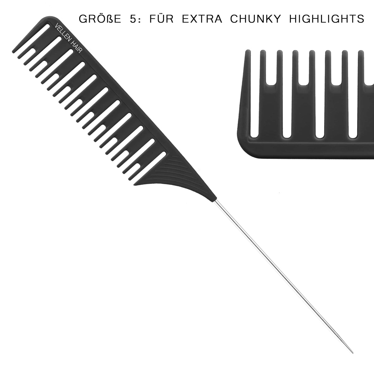 Vellen Hair Strähnenkamm 1.0 - 2 Größen