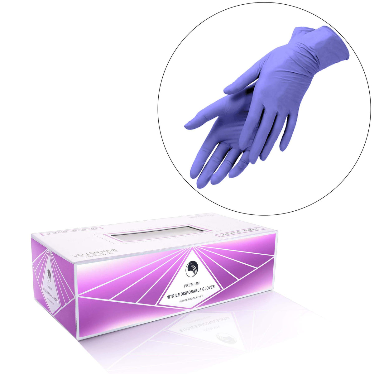 Vellen Hair Nitril Handschuhe - 100 Stück