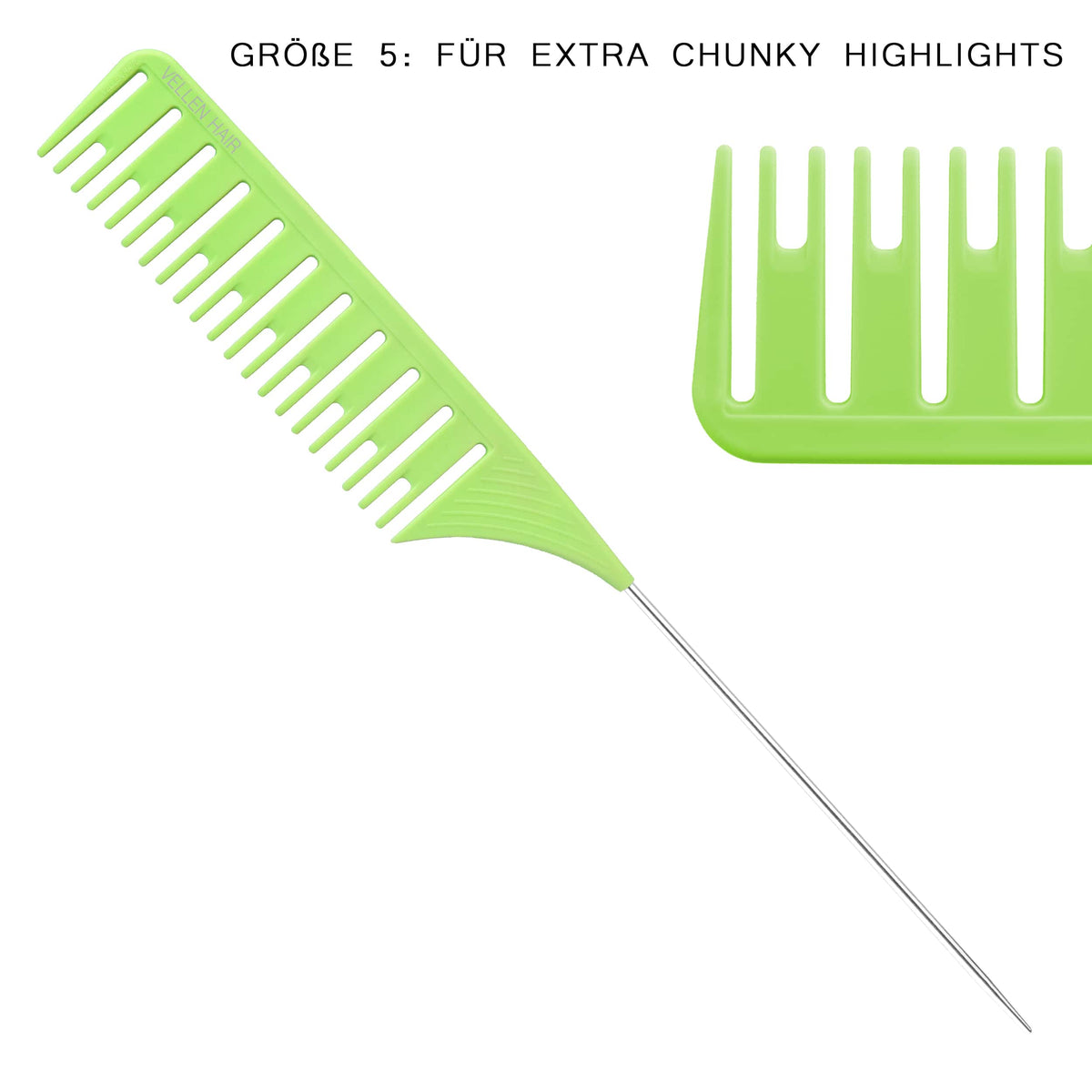 Vellen Hair Strähnenkamm 1.0 - 2 Größen