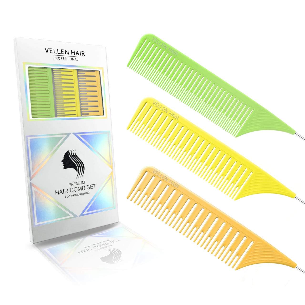 Vellen Hair Strähnenkamm 1.0 - 3 Größen