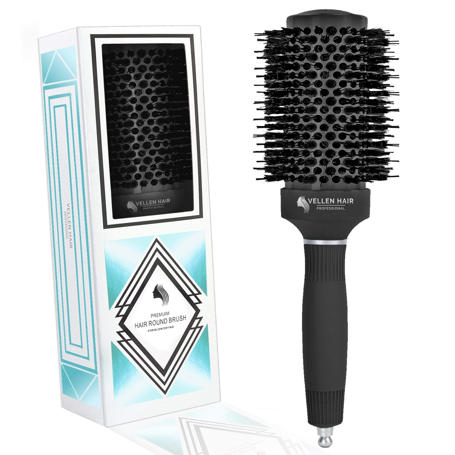 Vellen Hair Keramik/Ionen Haar Rund-Haar-Bürste 43 mm