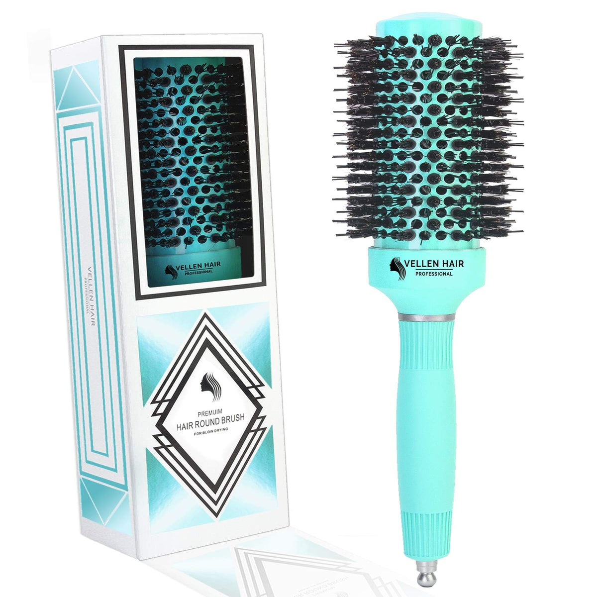 Vellen Hair Keramik/Ionen Haar Rund-Haar-Bürste 43 mm