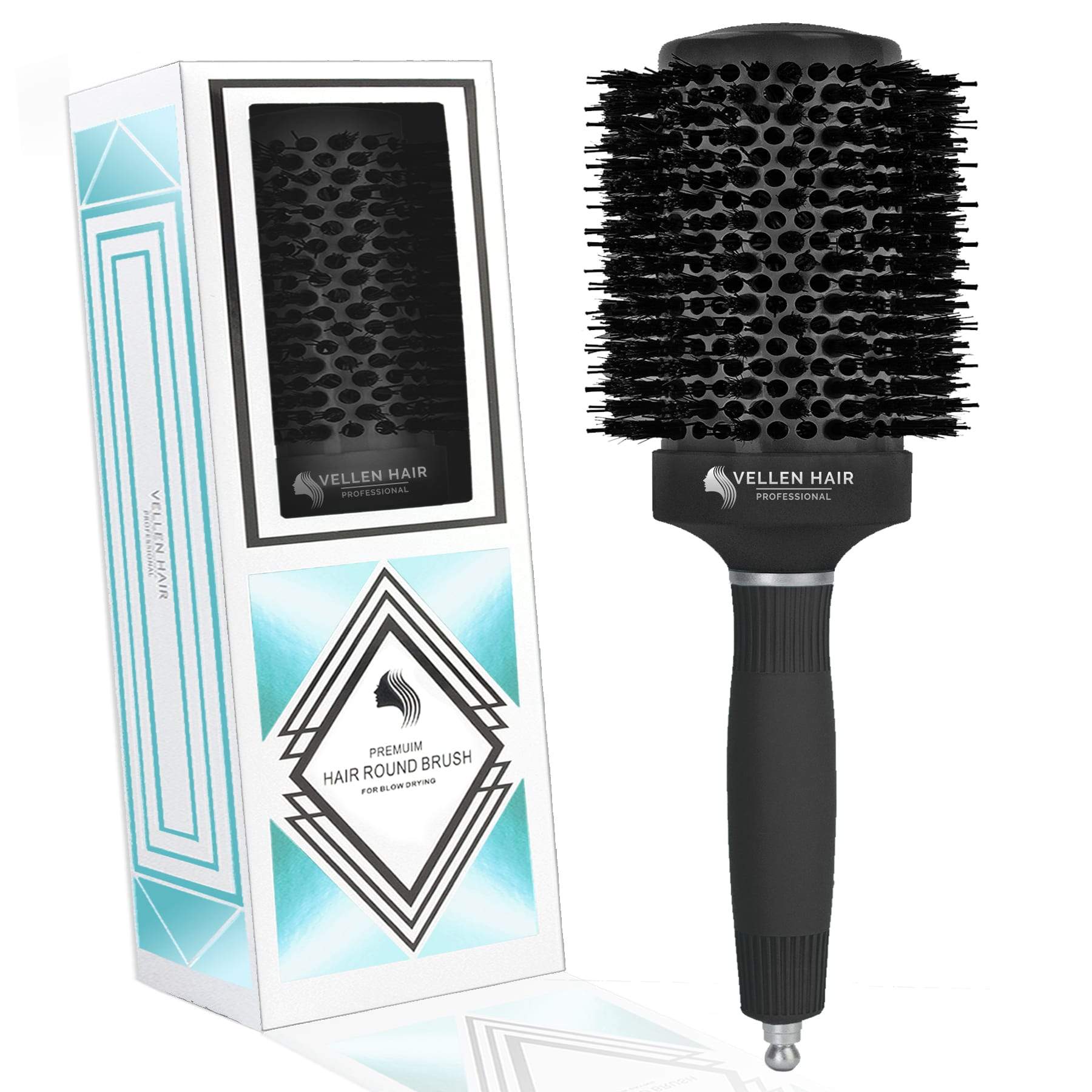 Vellen Hair Keramik/Ionen Haar Rund-Haar-Bürste 53 mm