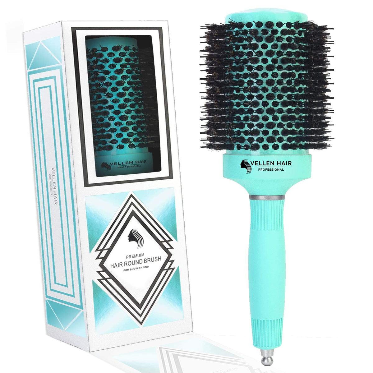 Vellen Hair Keramik/Ionen Haar Rund-Haar-Bürste 53 mm