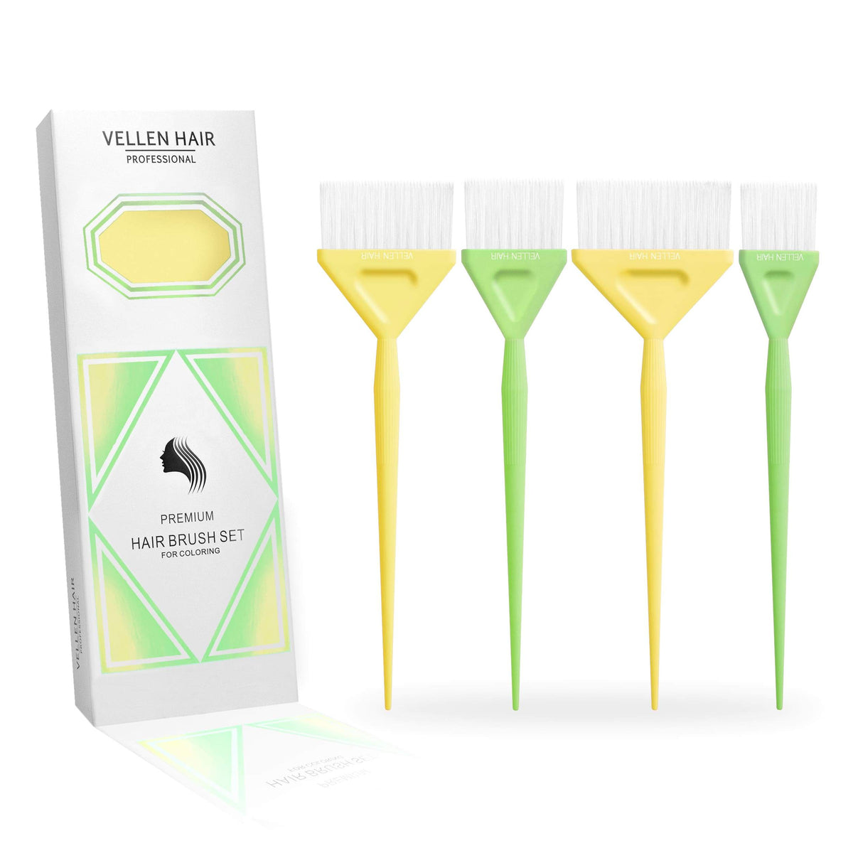 Vellen Hair Haarfärbepinsel- 4 Stück