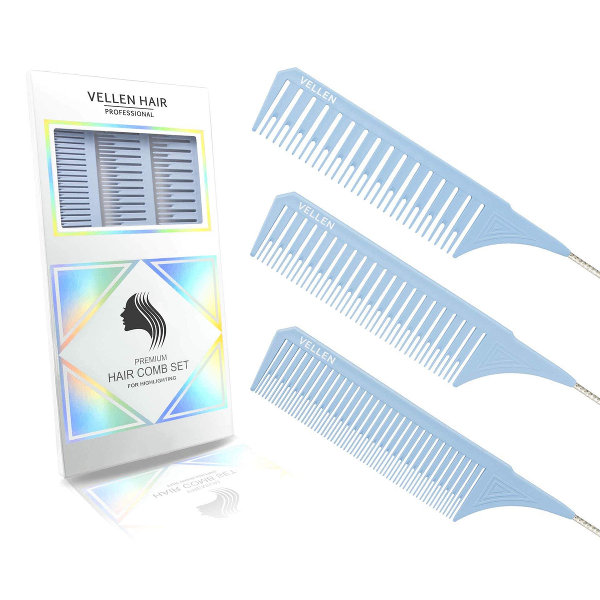 Vellen Hair Strähnenkamm 1.0 - 3 Größen