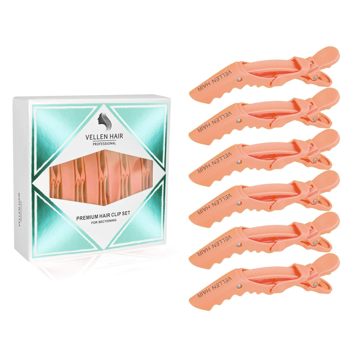 Vellen Hair Haarklammern - 6 Pack