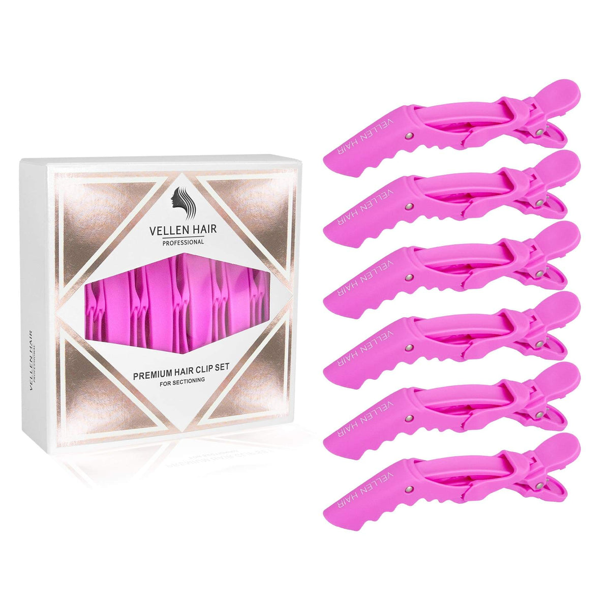 Vellen Hair Haarklammern - 6 Pack
