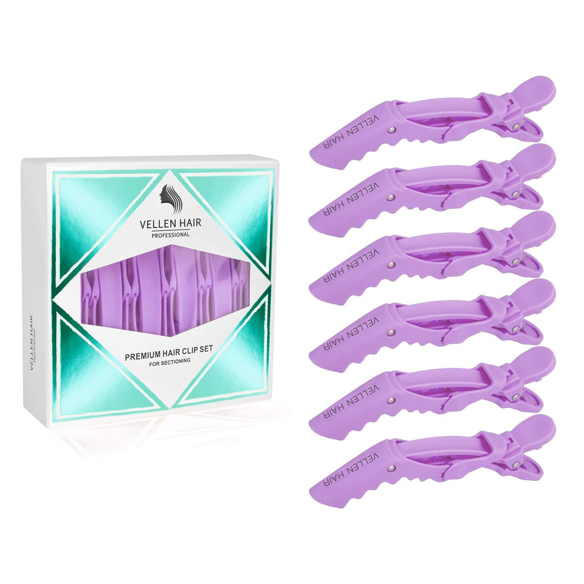 Vellen Hair Haarklammern - 6 Pack