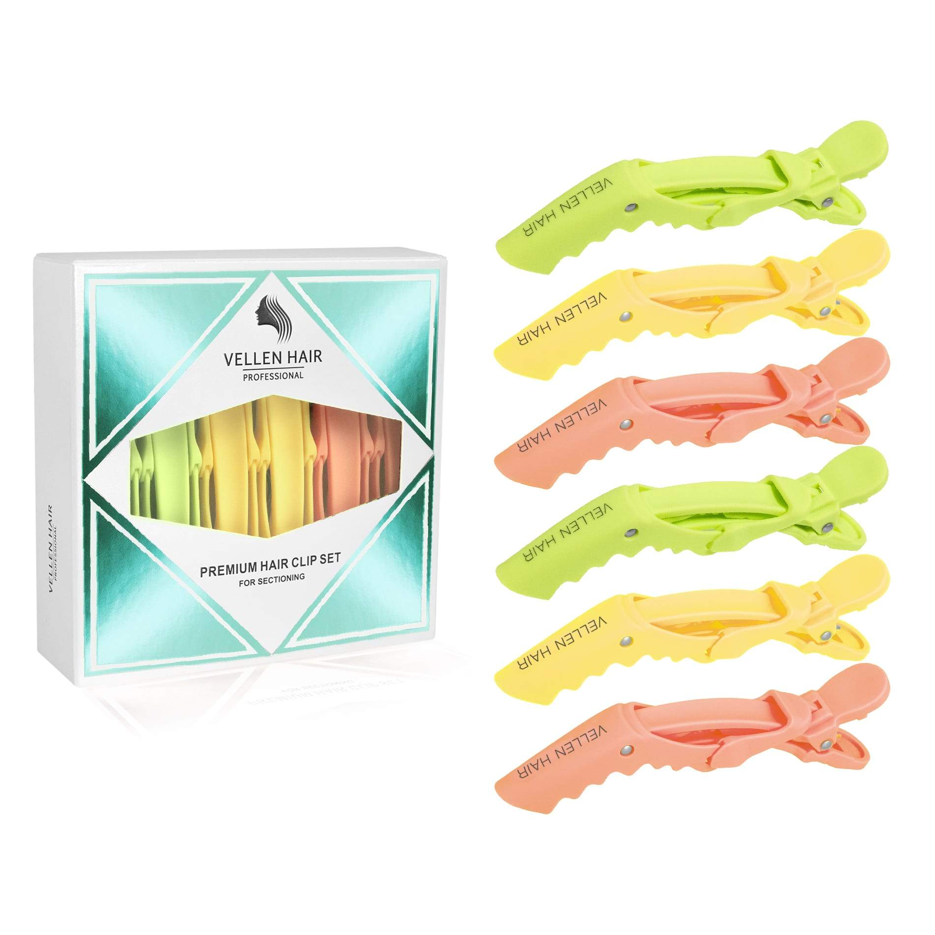 Vellen Hair Haarklammern - 6 Pack