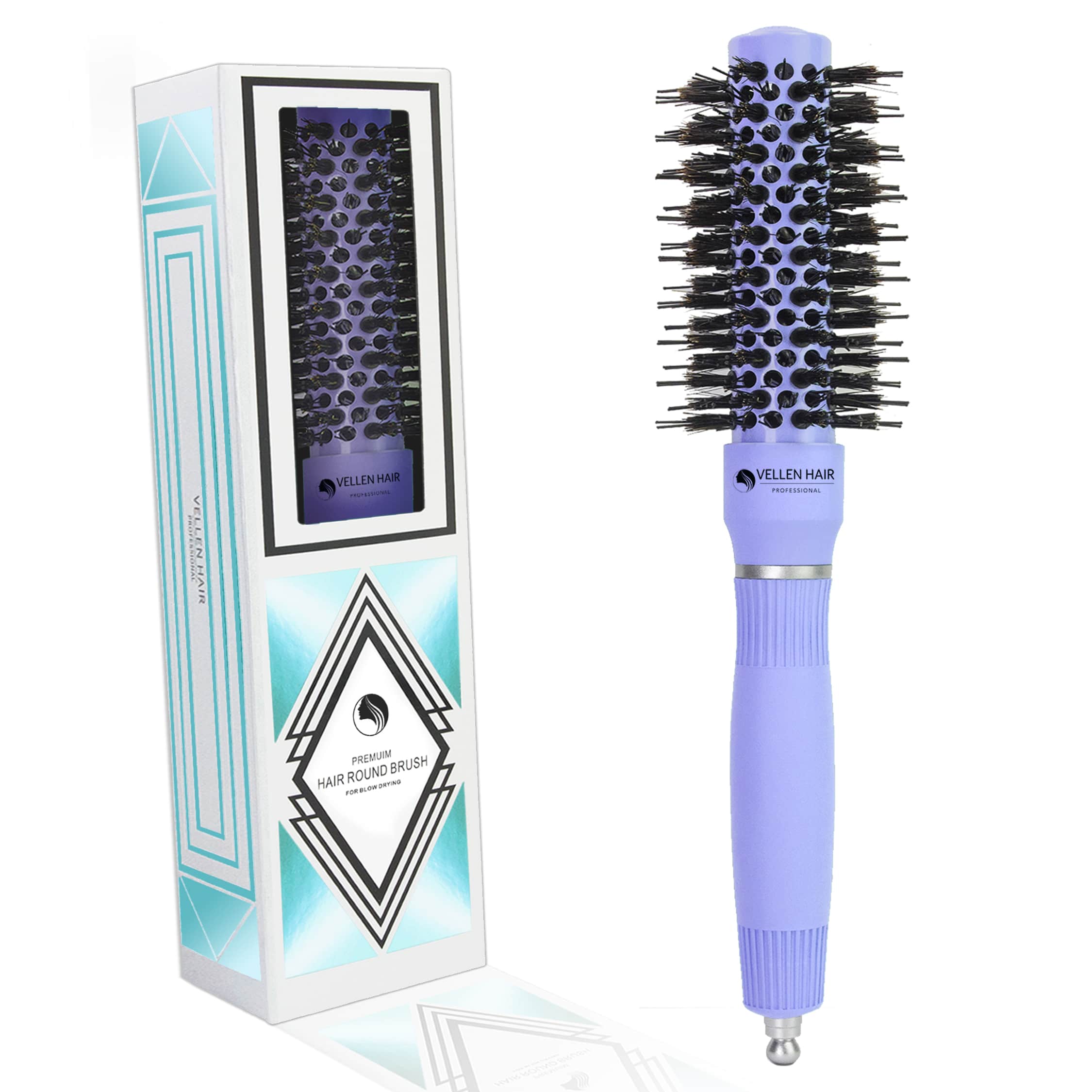 Vellen Hair Keramik/Ionen Haar Rund-Haar-Bürste 25 mm