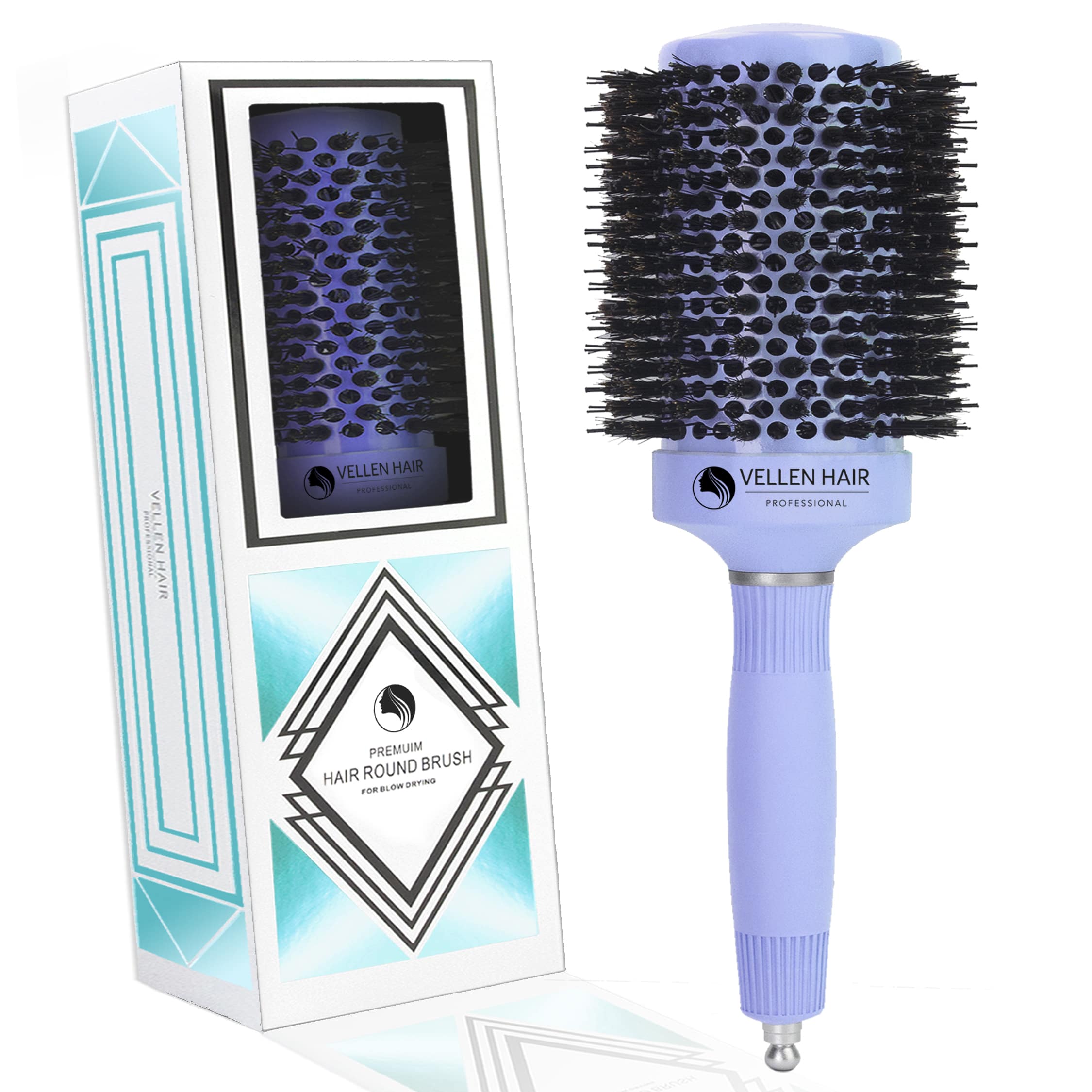 Vellen Hair Keramik/Ionen Haar Rund-Haar-Bürste 53 mm