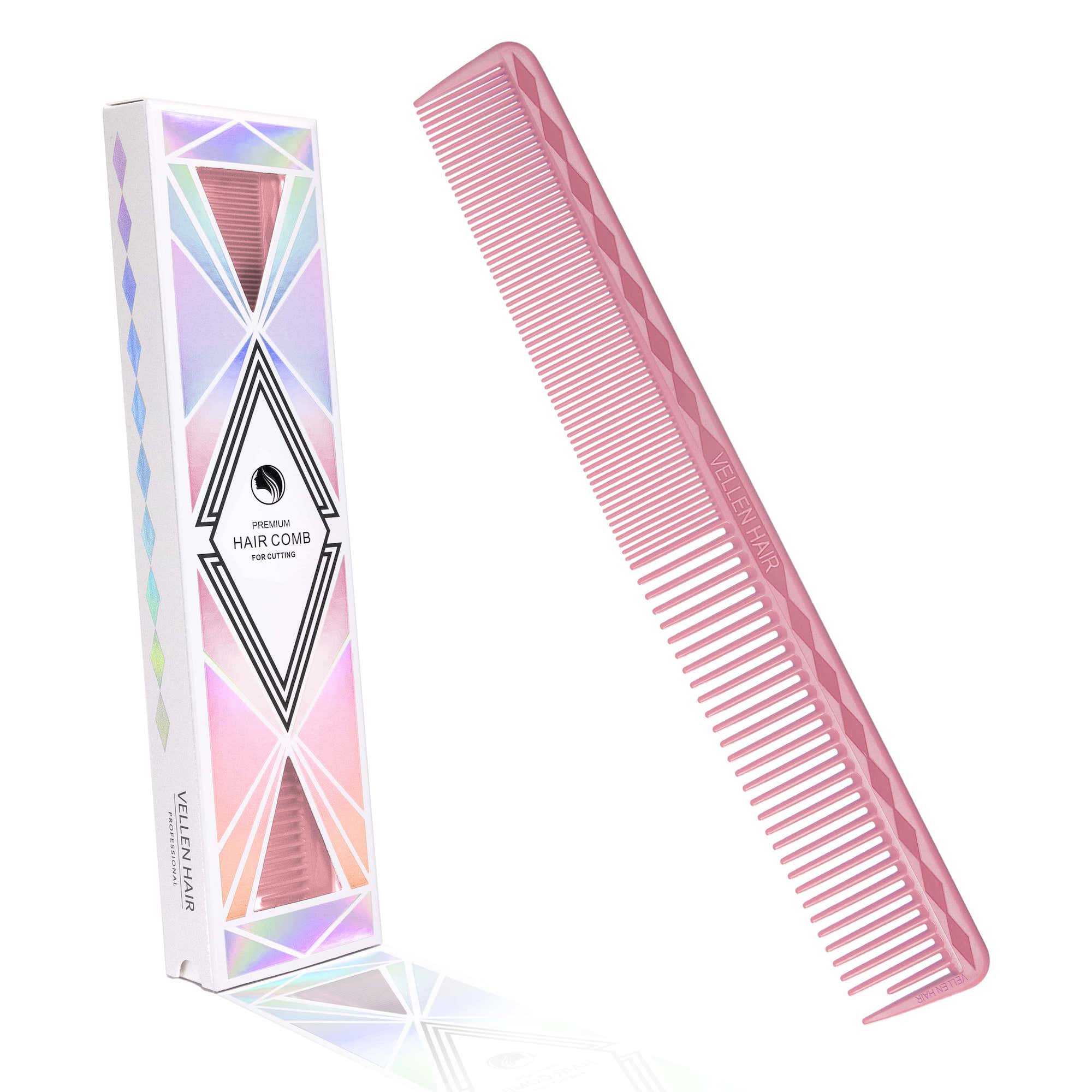 Vellen Hair® Professioneller Ultimate Schneidekamm 17,8 cm - Rosa - VH202