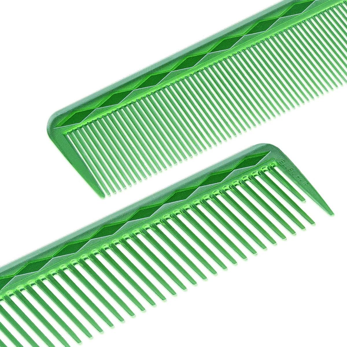 Vellen Hair® Professioneller Ultimate Schneidekamm 17,8 cm - Grün - Transparent - VH202